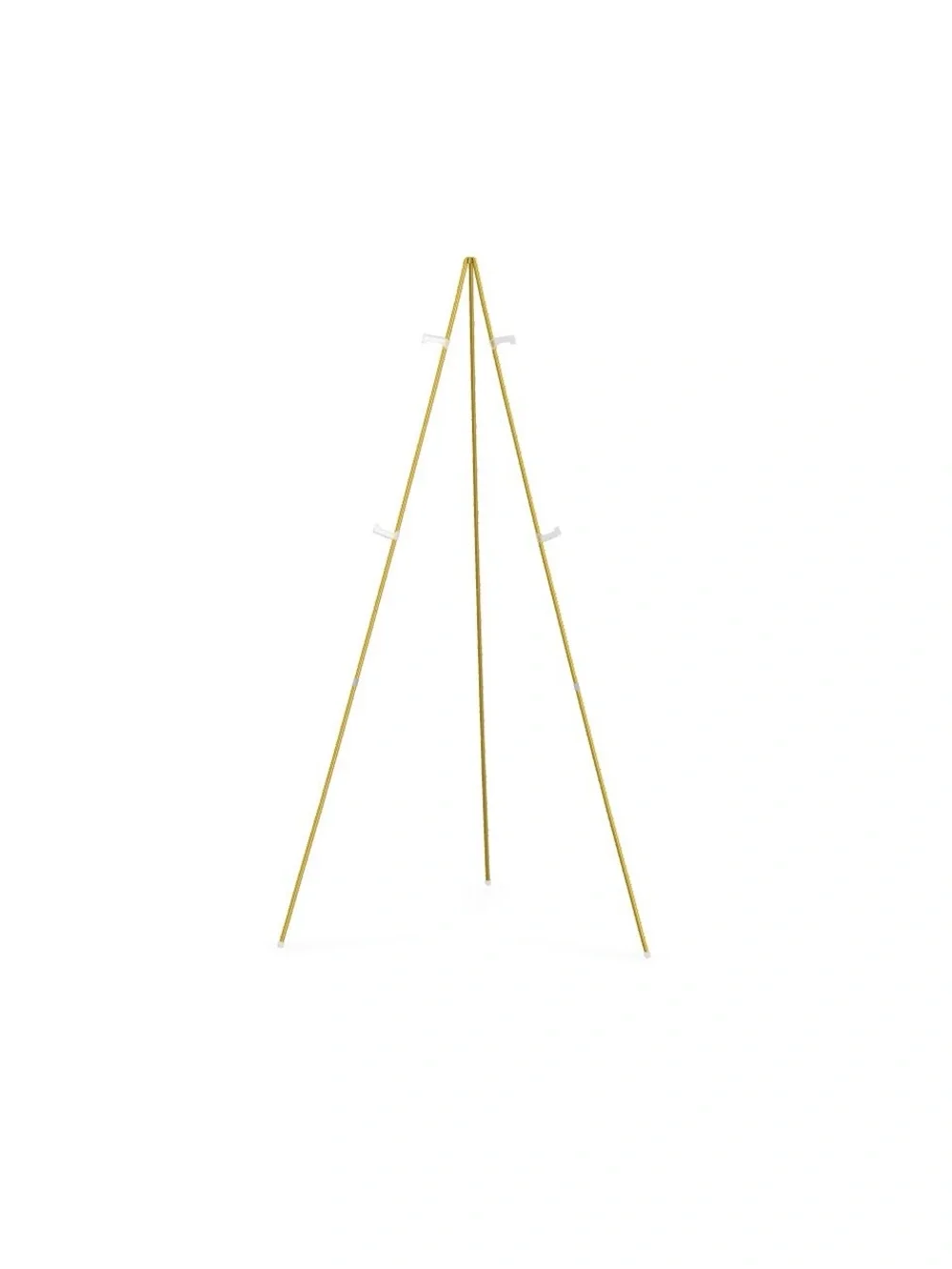 Gold Metal Art Easel – Foldable Display Stand w/ Carry Bag - 63”